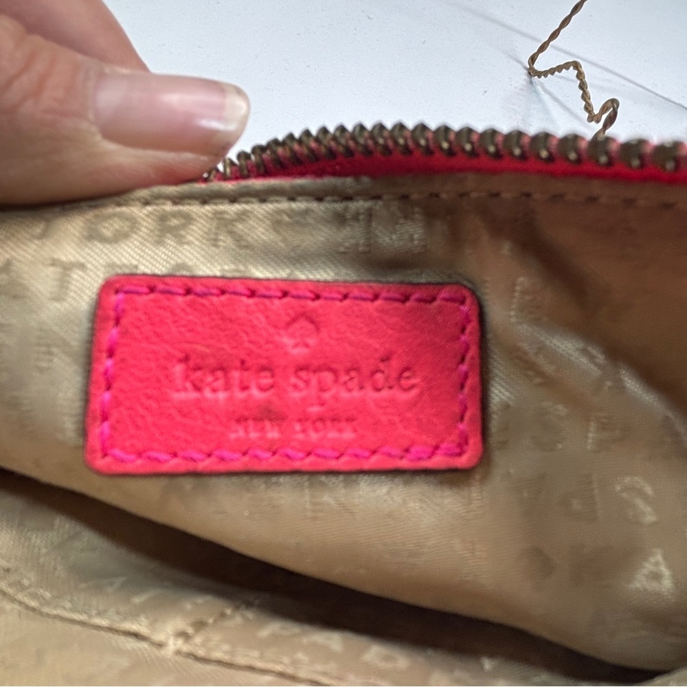 Kate Spade New York Pink Wallet Wristlet Pink Spring Summer Minimalist - Picture 5 of 14